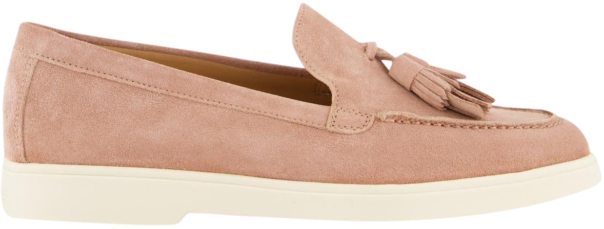 Santoni Dames Feudal Loafer Powder Roze