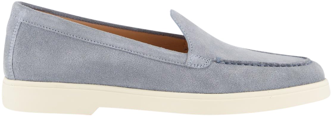 Santoni Dames Yalta Loafer Blauw Blauw