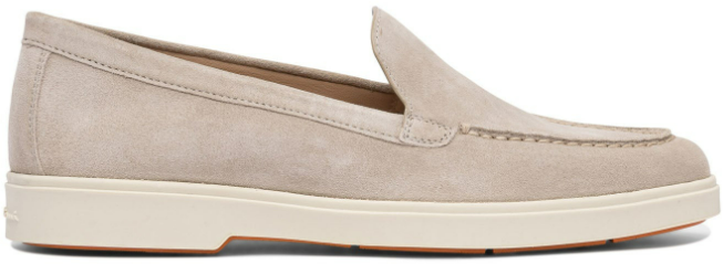 Santoni Flat Shoes Beige Beige