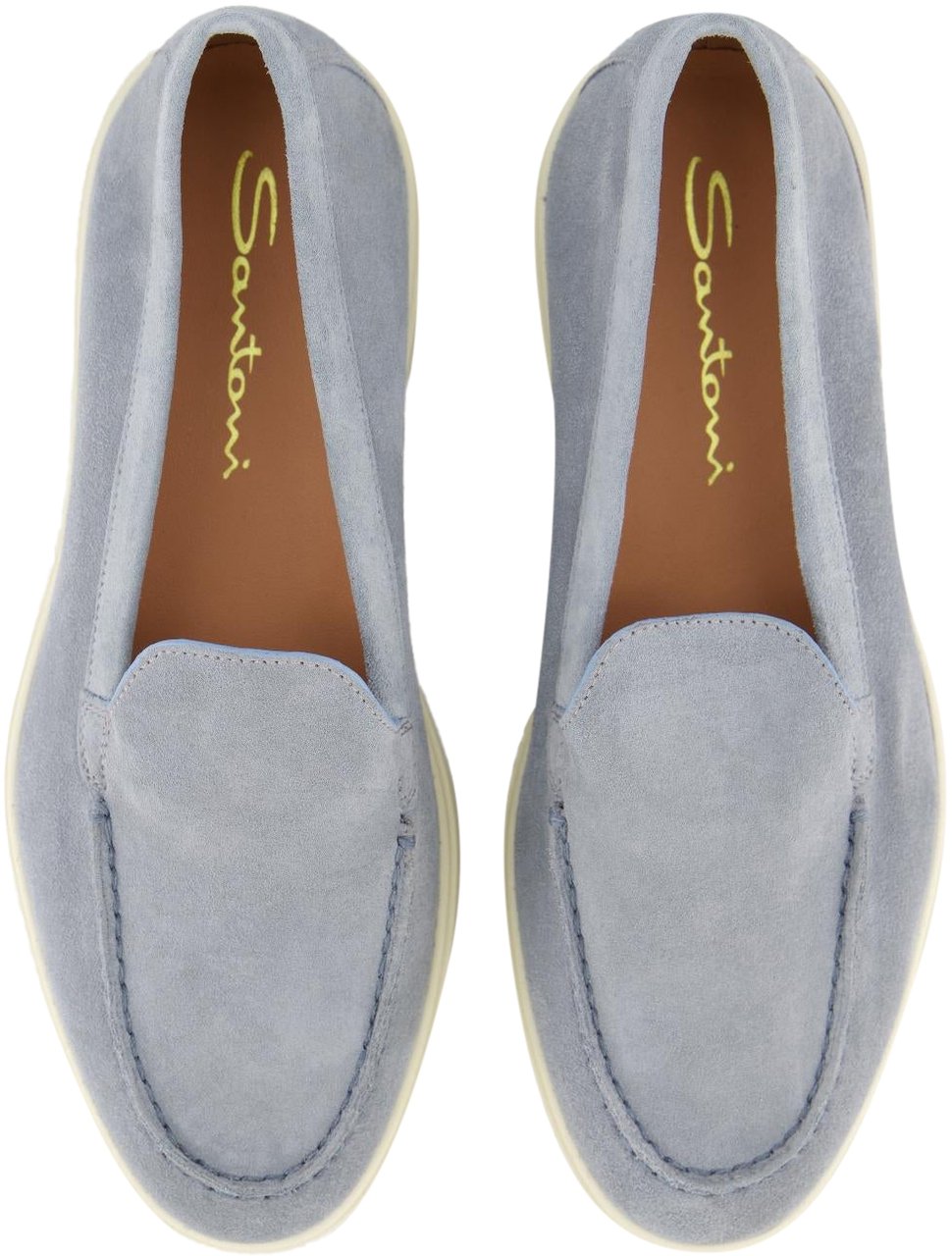 Santoni Dames Yalta Loafer Blauw Blauw