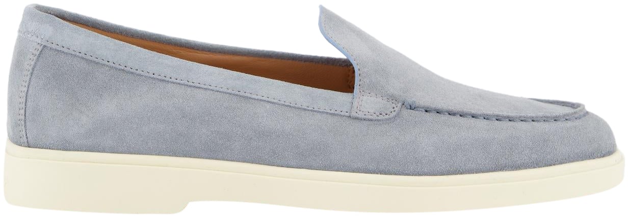 Santoni Dames Yalta Loafer Blauw Blauw