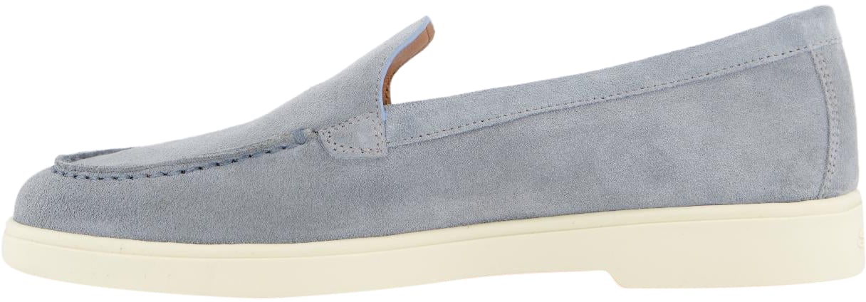 Santoni Dames Yalta Loafer Blauw Blauw