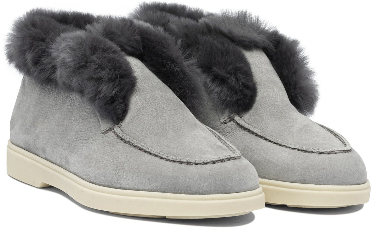 Santoni "Hadeel" loafers Grijs