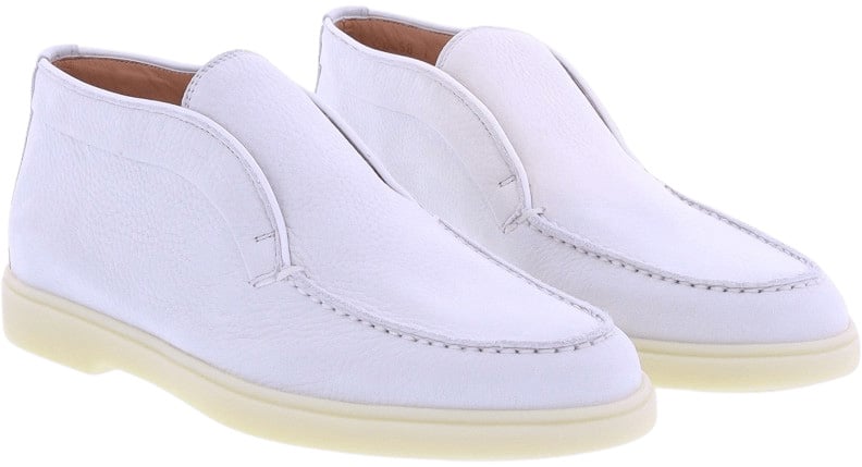 Santoni Dames Santoni Loafer Wit