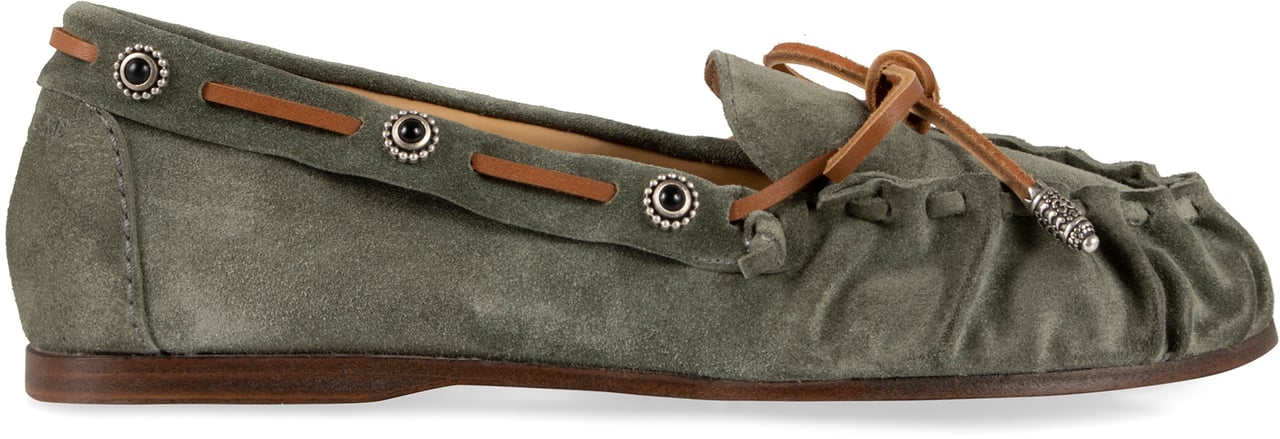 Sartore Suede loafers Groen