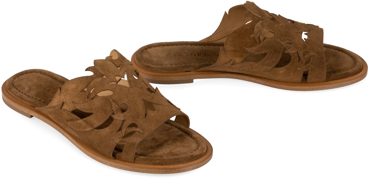 Sartore Suede mules Bruin