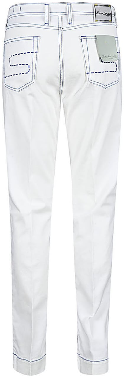 Sartorio Trousers White Wit