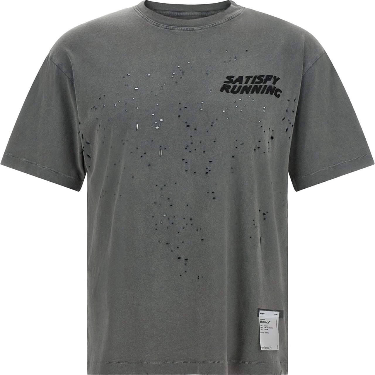 Satisfy T-Shirts And Polos Faded Black Donkergrijs