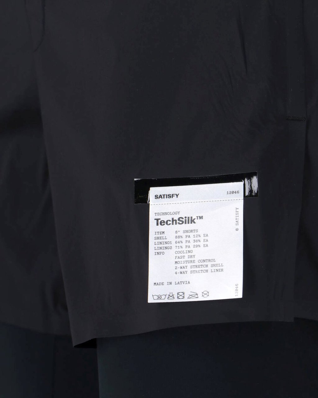 Satisfy Trousers Black Zwart