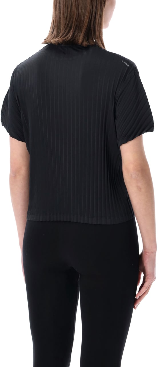Satisfy Auralite Pleated Tee Nero Zwart