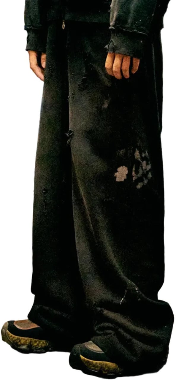 Satoshi Nakamoto LUKE FLEECE SWEAT BLACK Divers