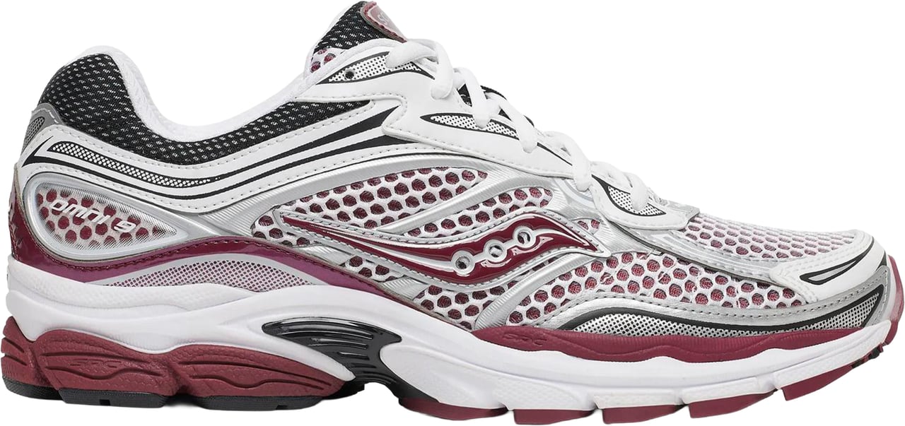 Saucony Sneakers White/Maroon Wit