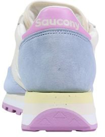 Saucony Cream Suede Leather Athletic Sneakers Beige