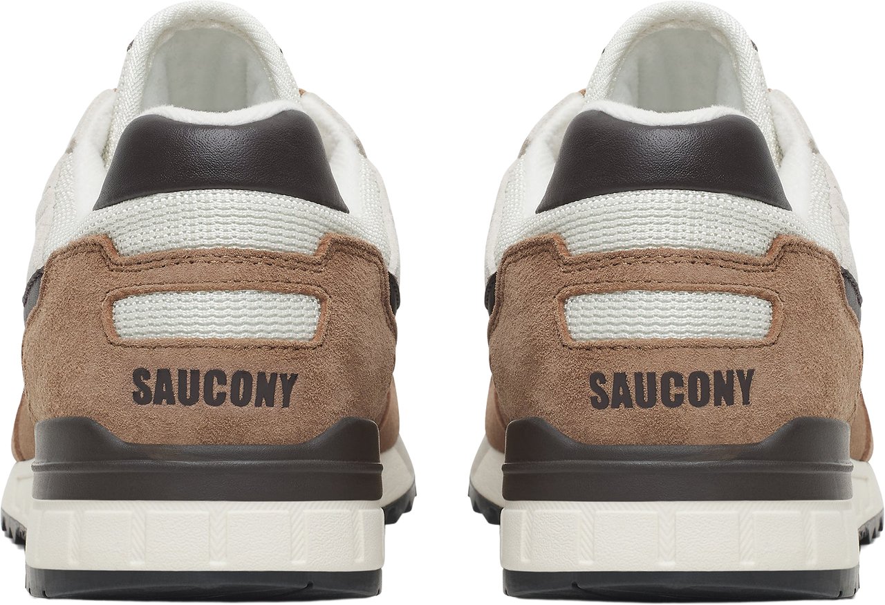 Saucony Shadow 5000 Sneakers Wit Bruin Beige