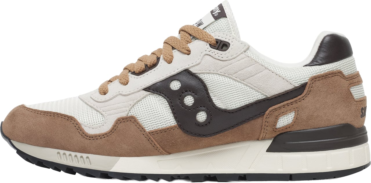 Saucony Shadow 5000 Sneakers Wit Bruin Beige