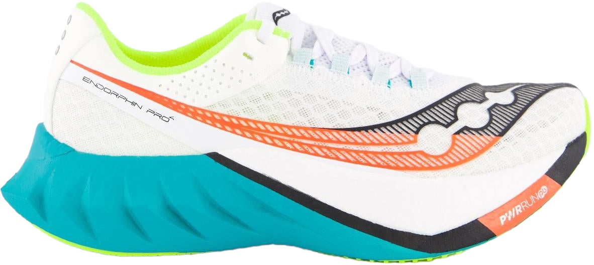 Saucony Dames Endorphin Pro 4 Sneaker Wit Wit