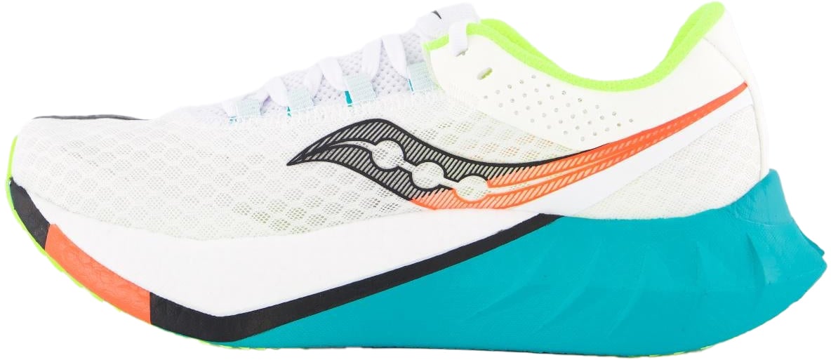 Saucony Dames Endorphin Pro 4 Sneaker Wit Wit