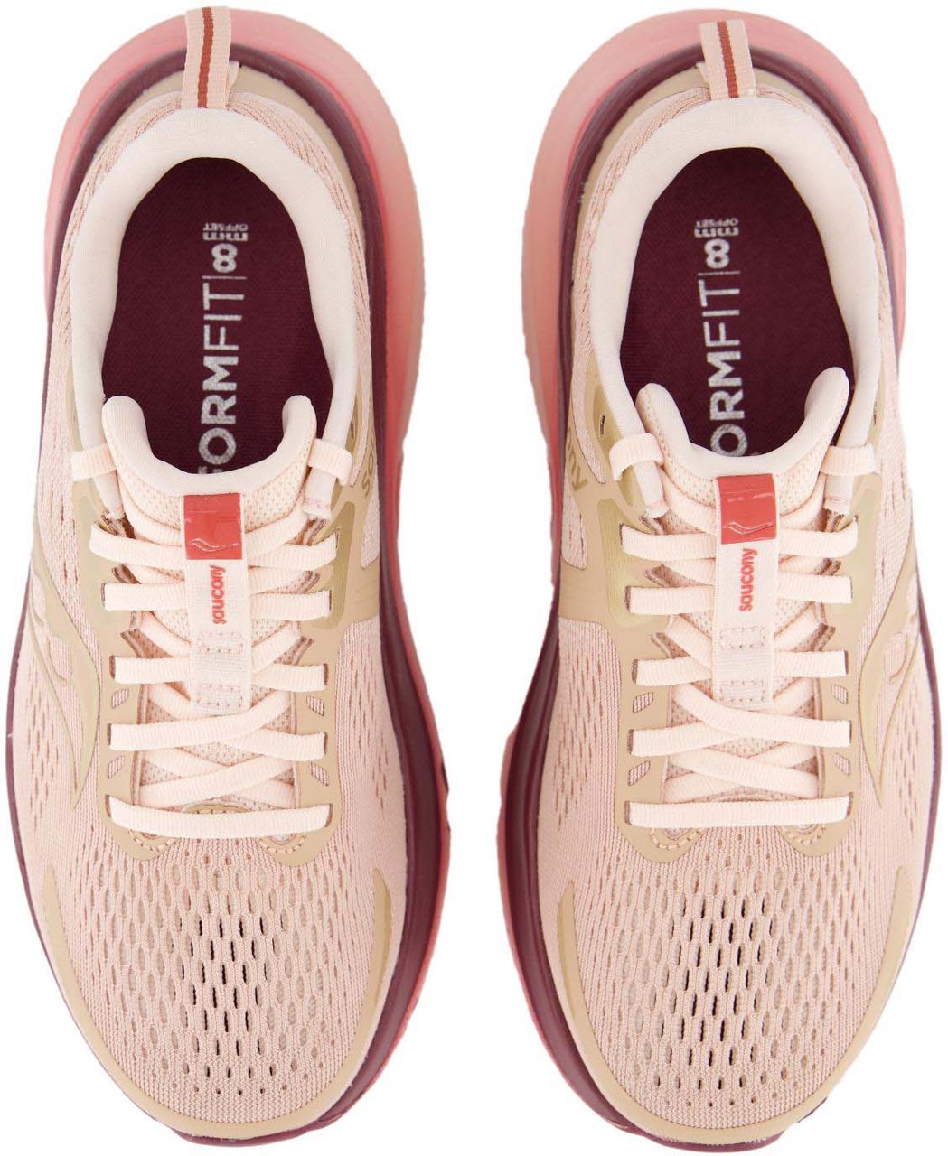 Saucony Dames Guide 18 Sneaker Roze Roze