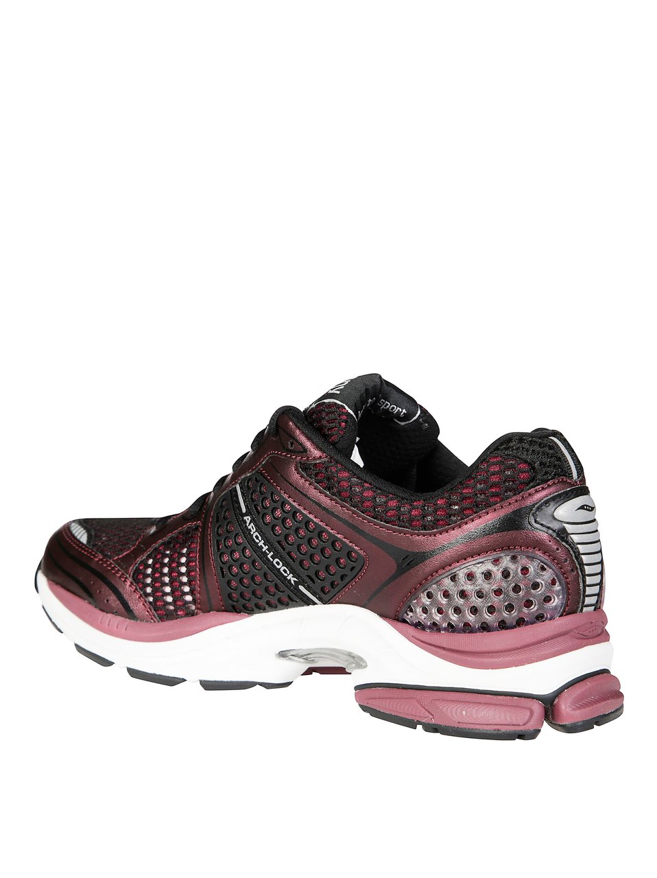 Saucony Breathable Low-Top Sneaker with Suede and Mesh Overlays Grijs