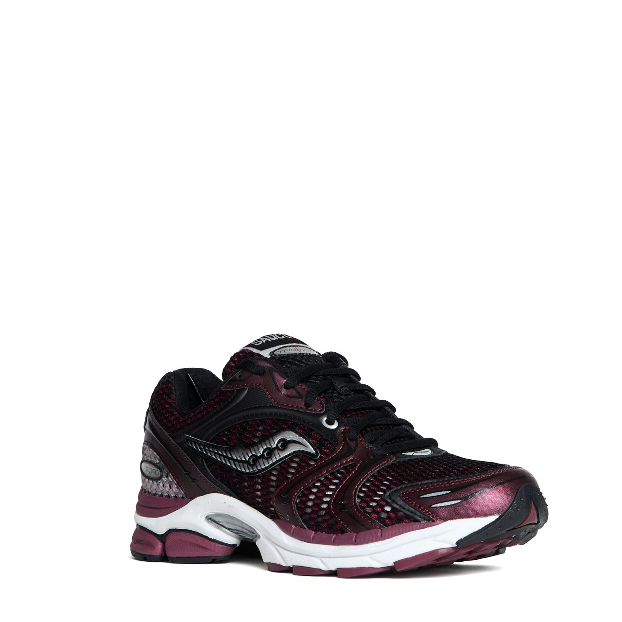 Saucony Progrid Triumph 4 Retro Sneakers Zwart