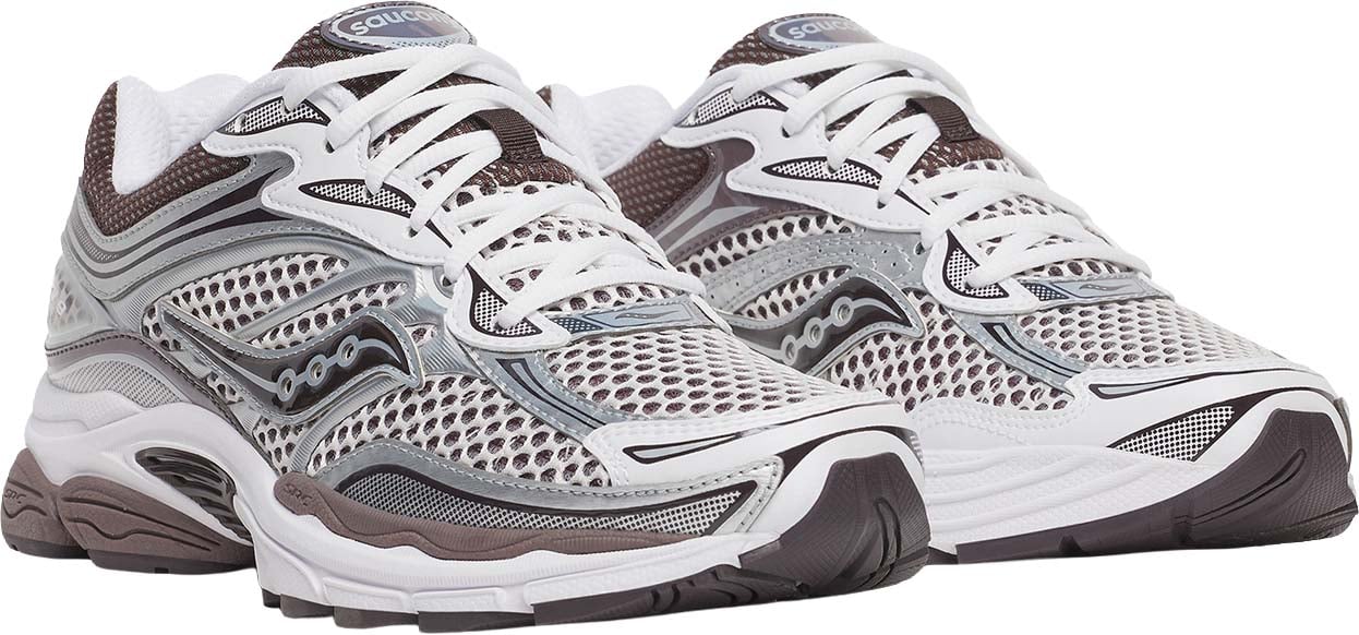 Saucony Progrid Omni 9 Sneaker Wit / Bruin Beige