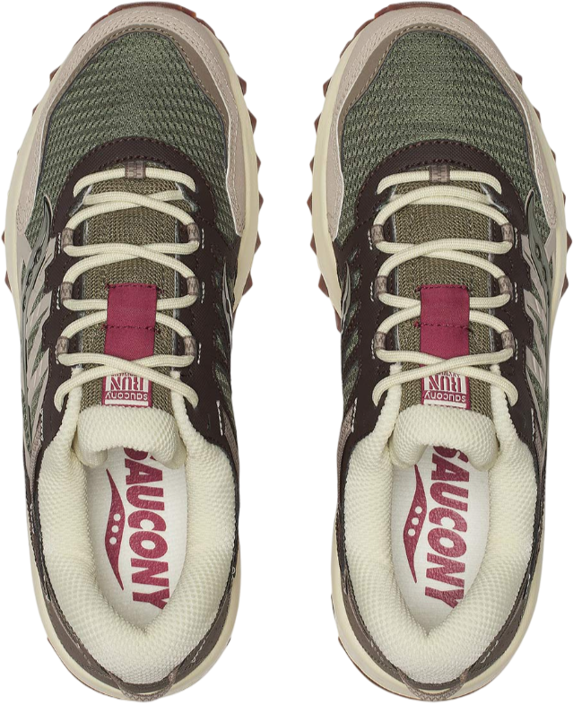 Saucony Sneaker GRIDPEAK oliva/beige Divers