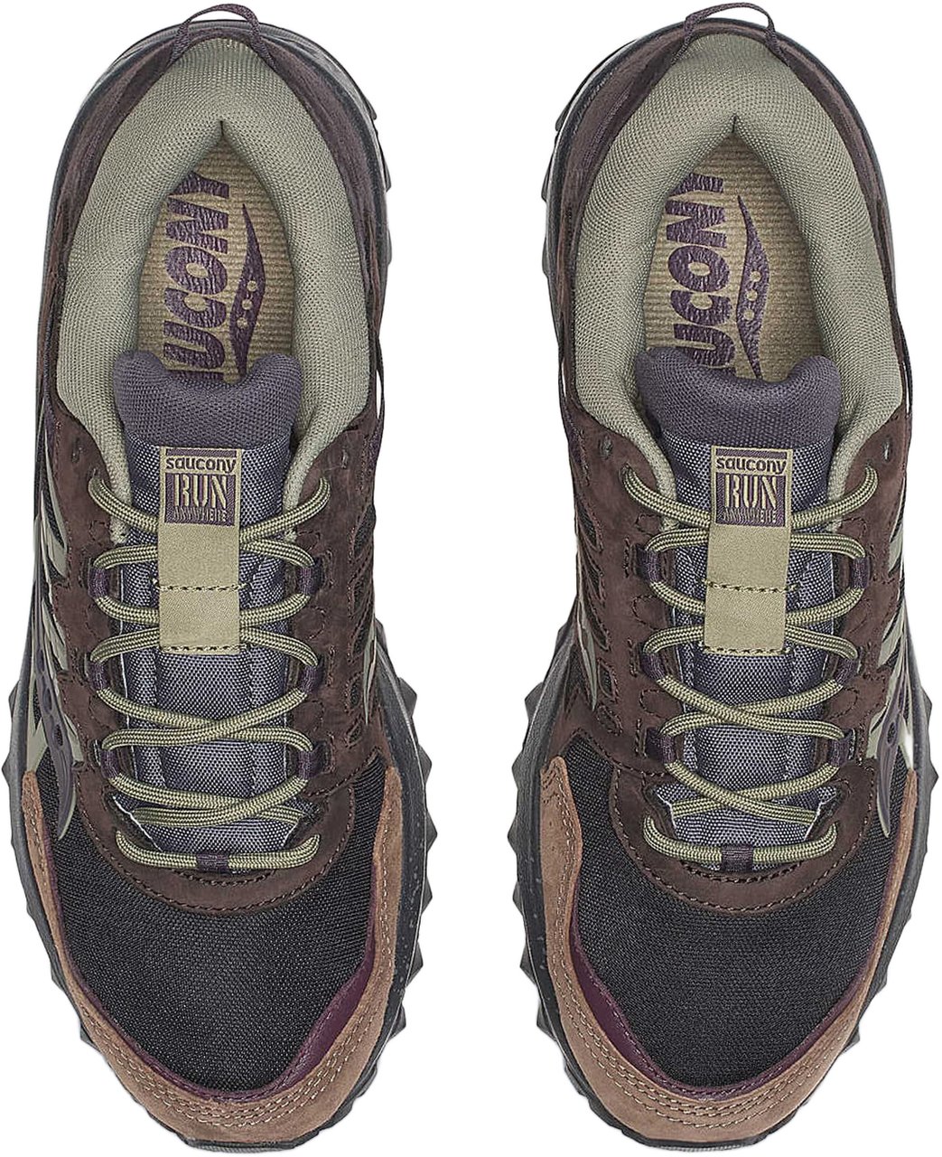 Saucony Saucony Grid Peak Zwart Groen Divers