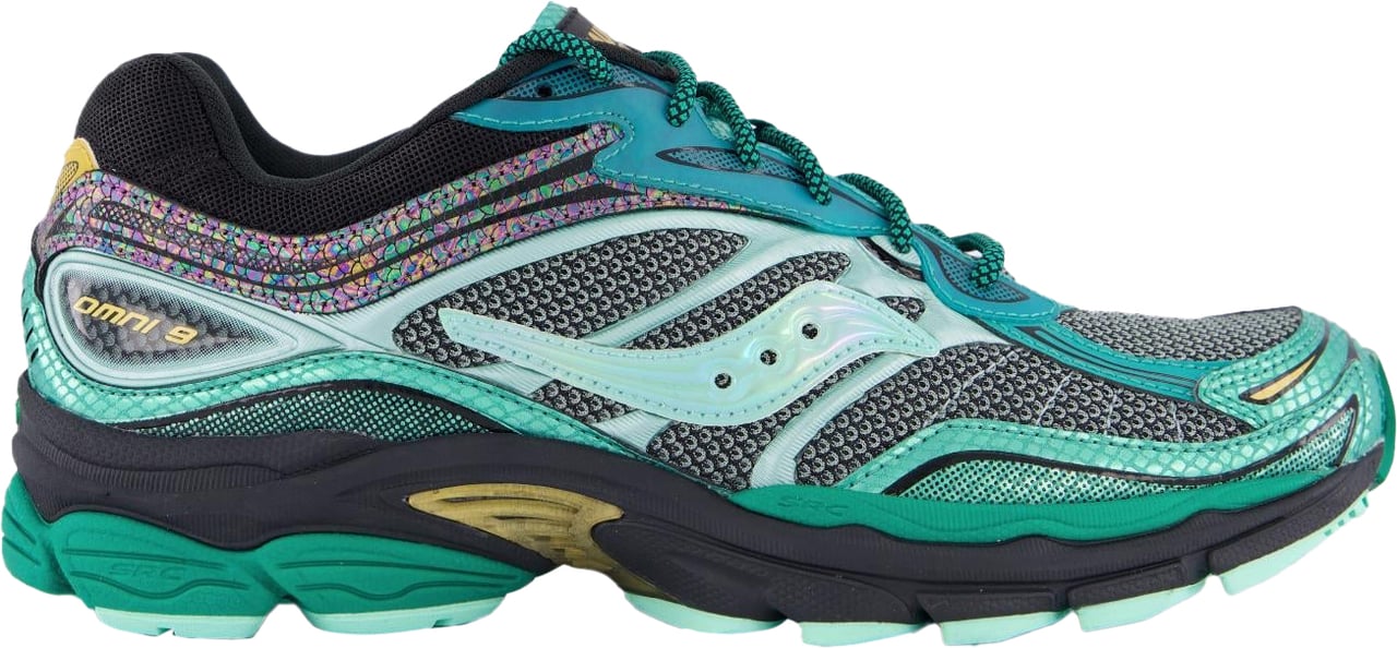 Saucony Dames Progrid Omni 9 Sneaker Groen
