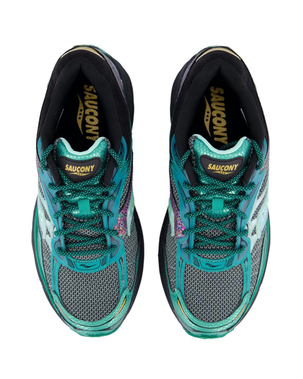 Saucony Dames Progrid Omni 9 Sneaker Groen