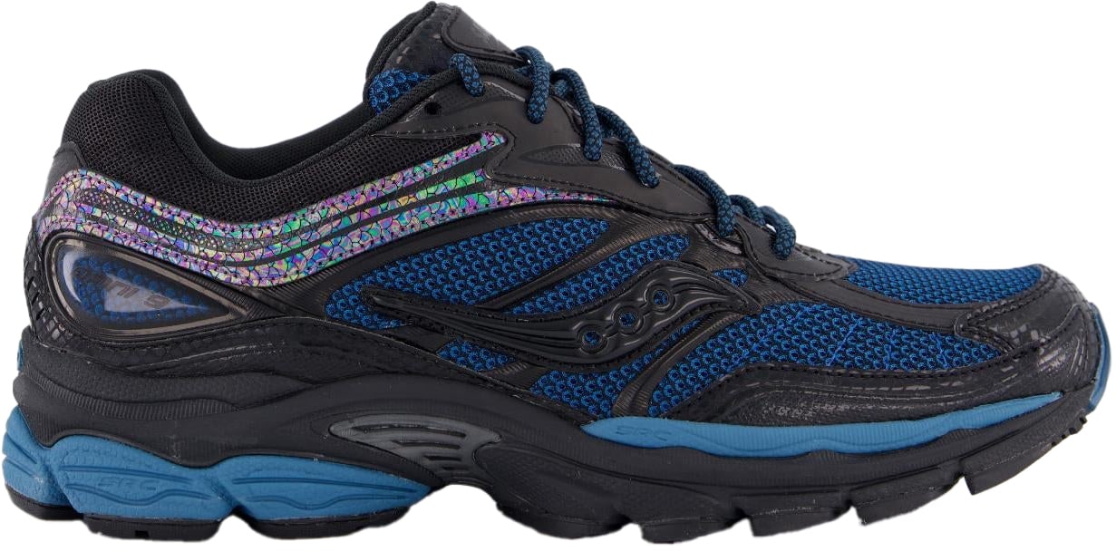 Saucony Heren Progrid Omni 9 Sneaker Zwart Zwart