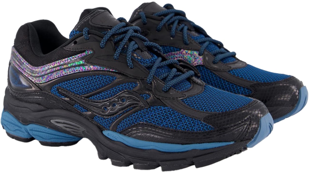 Saucony Heren Progrid Omni 9 Sneaker Zwart Zwart