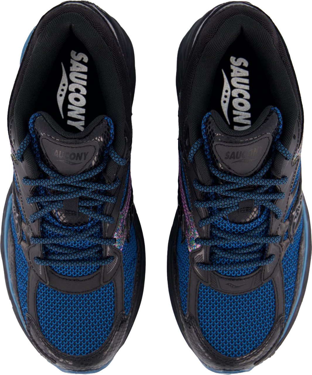 Saucony Dames Progrid Omni 9 Sneaker Zwart Zwart