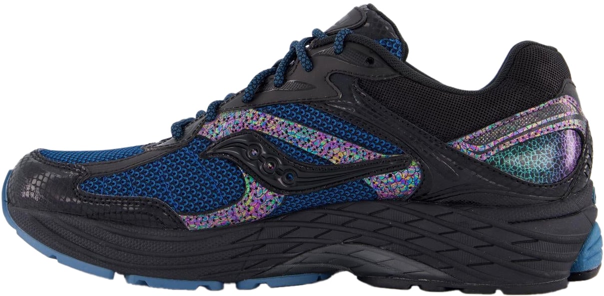 Saucony Heren Progrid Omni 9 Sneaker Zwart Zwart