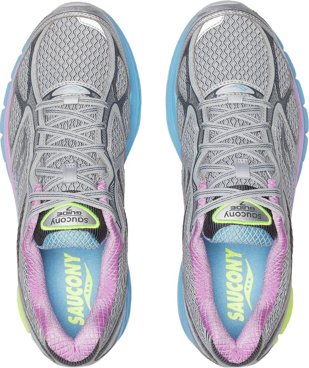 Saucony Progrid Guide 7 Grijs / Aqua Divers