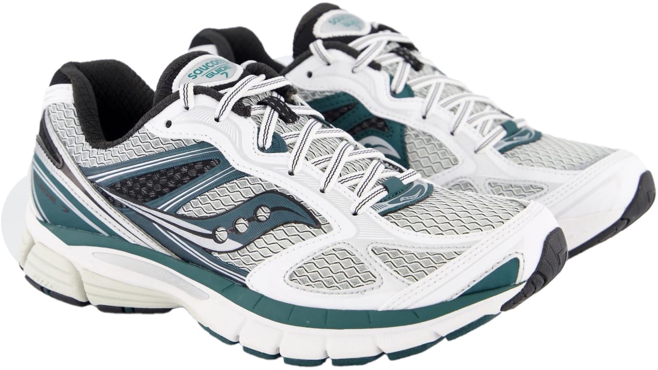 Saucony Dames Progrid Guide 7 Sneaker Wit Wit