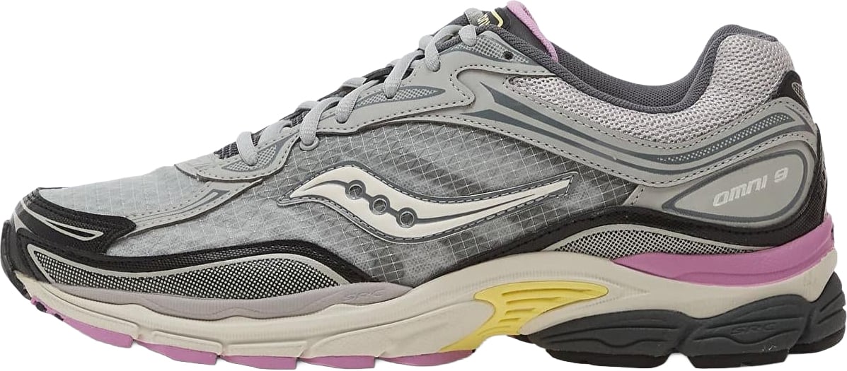 Saucony Heren Progrid Omni 9 Sneaker Grijs Grijs