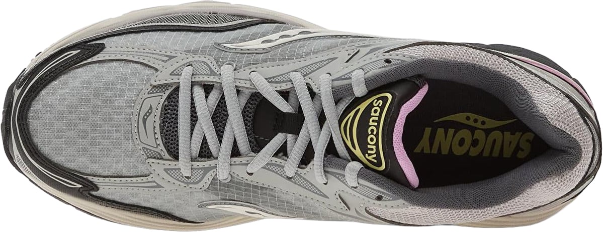 Saucony Heren Progrid Omni 9 Sneaker Grijs Grijs