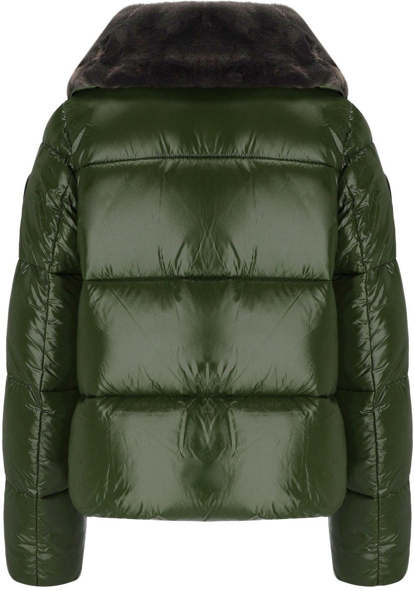 Save the Duck SAVE THE DUCK MOMA CROPPED PADDED JACKET Groen