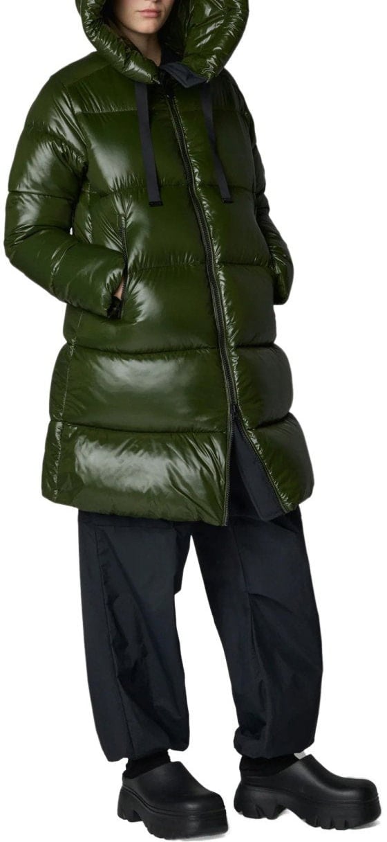 Save the Duck SAVE THE DUCK ISABEL HOODED PADDED COAT Groen