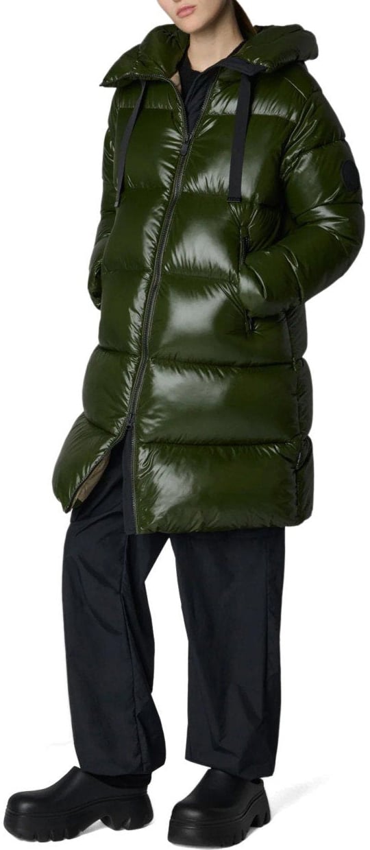Save the Duck SAVE THE DUCK ISABEL HOODED PADDED COAT Groen