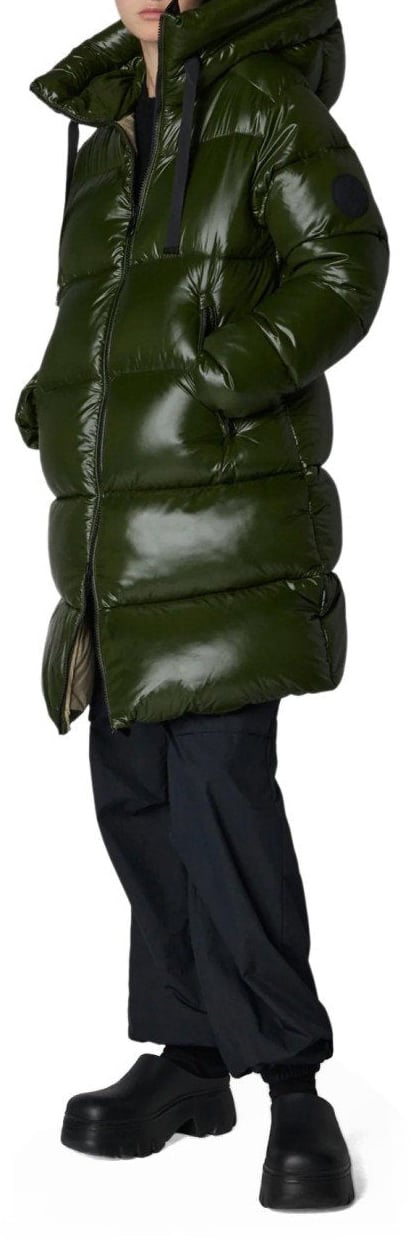 Save the Duck SAVE THE DUCK ISABEL HOODED PADDED COAT Groen