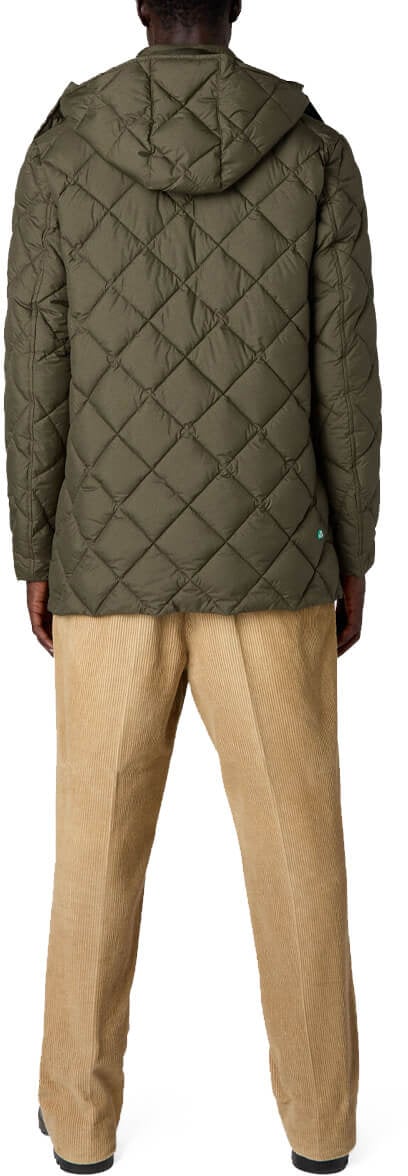 Save the Duck SAVE THE DUCK UWE HOODED PADDED JACKET Groen
