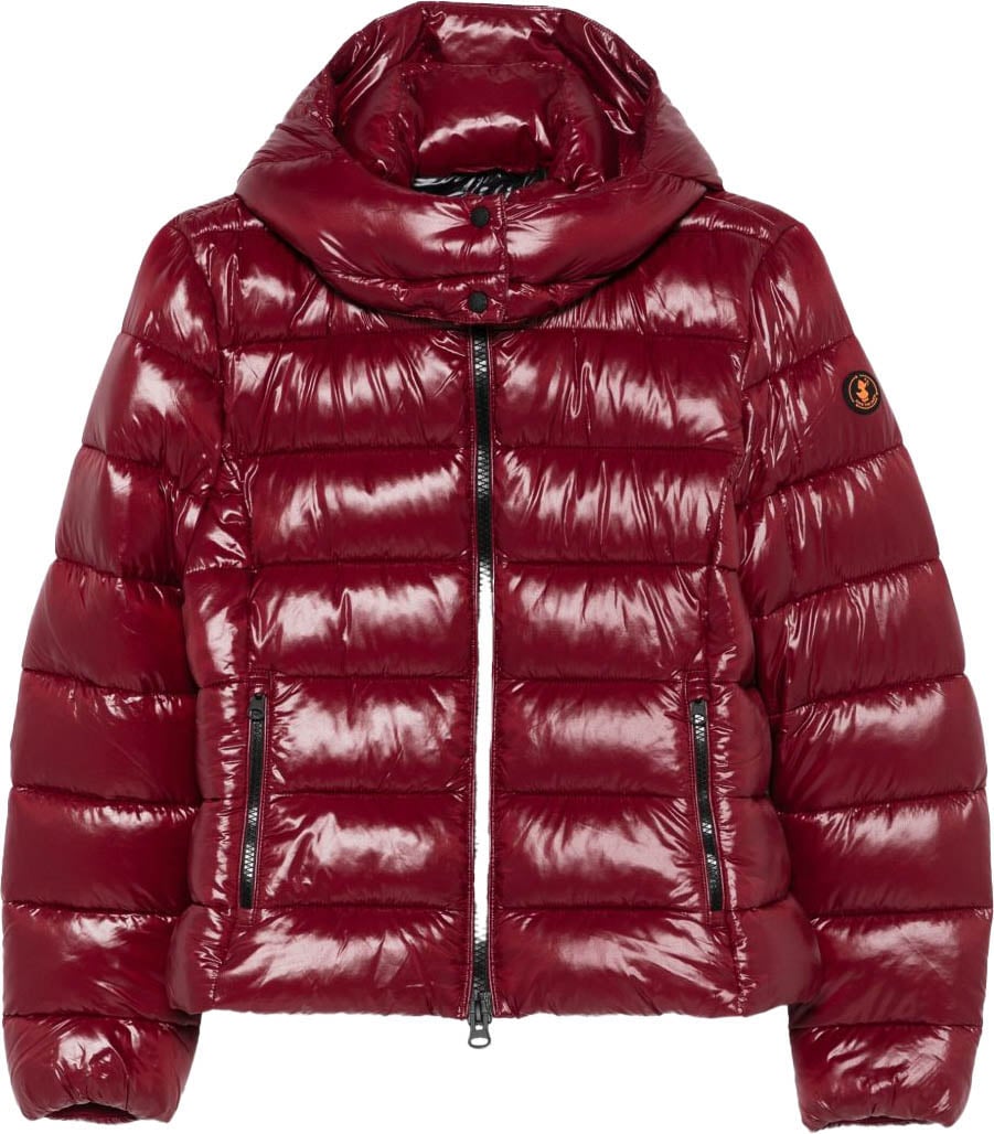 Save the Duck Coats Wine Red Maroon