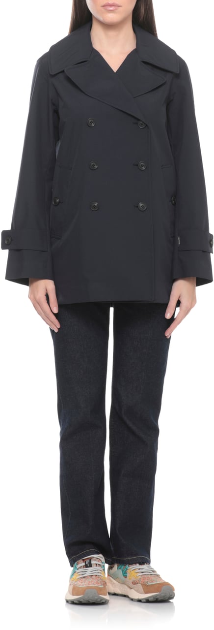 Save the Duck Coats Blue Navy