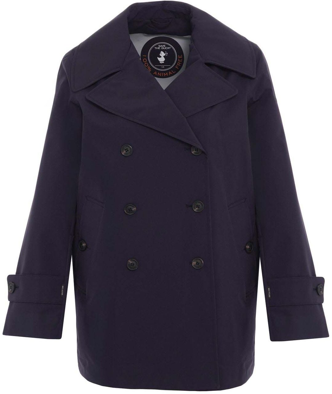 Save the Duck Trench coat 'Sofi' Blauw