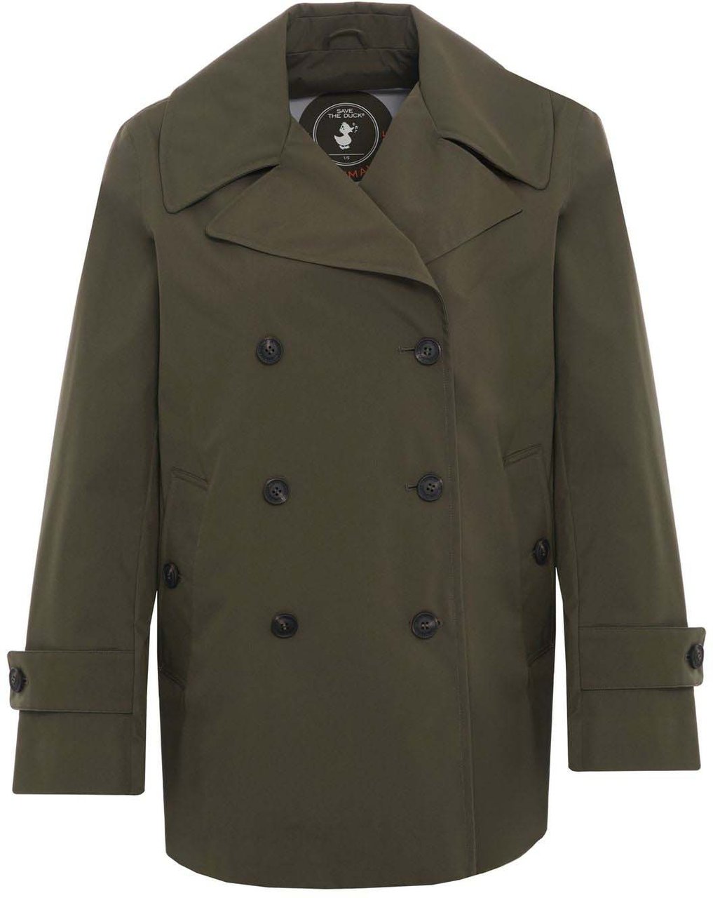 Save the Duck Trench coat 'Sofi' Groen