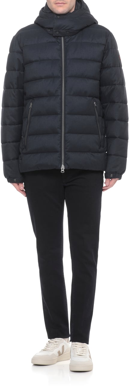 Save the Duck Coats Blue Blauw