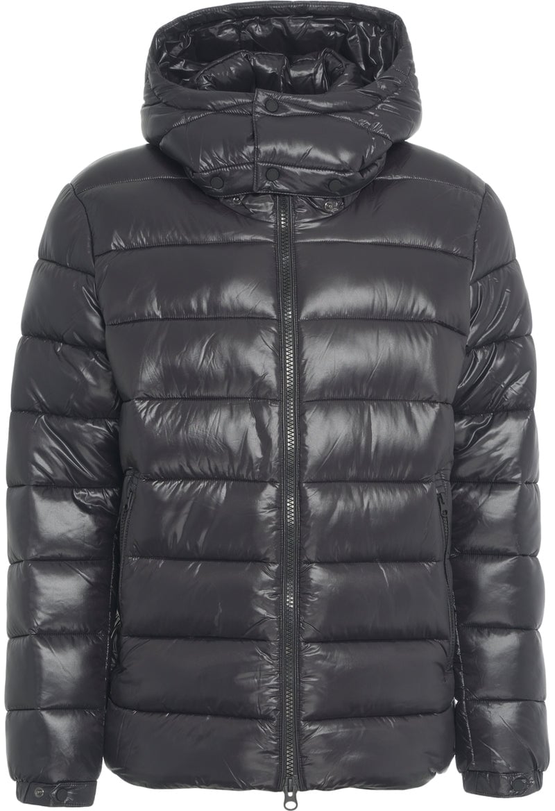 Save the Duck Quilted puffer jacket Zwart