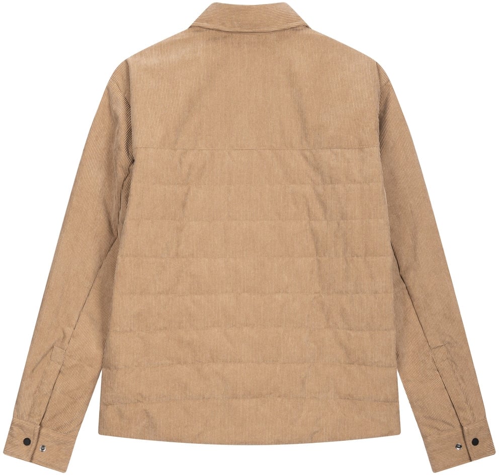 Save the Duck Quilted corduroy jacket 'Mily' Beige