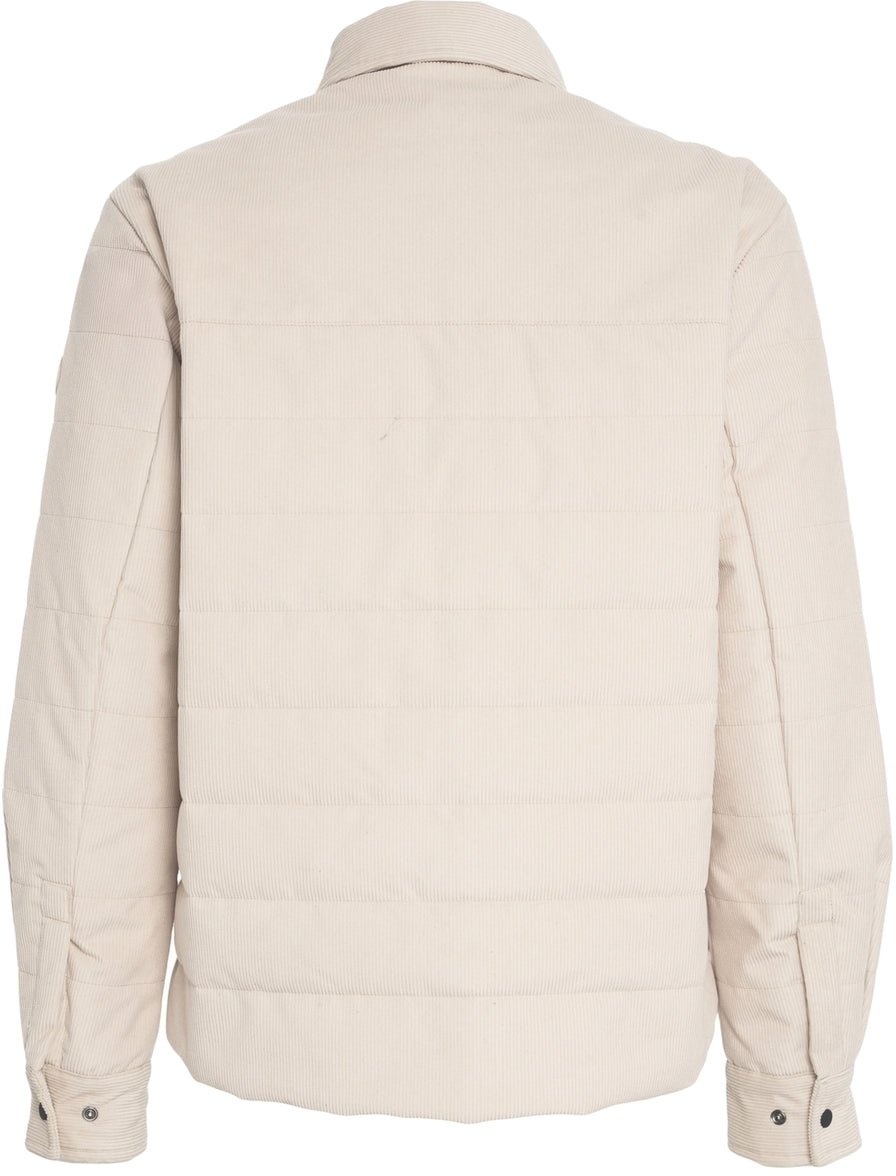 Save the Duck Quilted corduroy jacket 'Mily' Wit